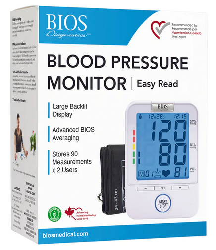 Easy Read Blood Pressure Monitor