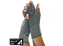 Load image into Gallery viewer, Imak Arthritis Gloves with Grips Grey
