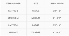 Load image into Gallery viewer, MKO Arthritis Gloves LM7750 Size Chart
