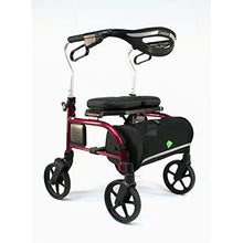 Load image into Gallery viewer, Evolution Xpresso Zero Rollator Walker 8&quot; Wheels, Shiraz Red
